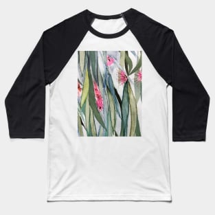 Small Pink Gum Flowers by Leah Gay Baseball T-Shirt